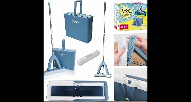 emmer, vloerwisser , poetsemmer \ Dweilmop set - cleaning bucket with mop head