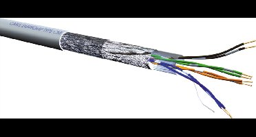 ROLINE S/FTP kabel Cat.5e (Class D), soepel, 100m