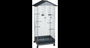 Voltrega - Vogelkooi - Vogel Voliere -Vogelhuis - 001430GG - Grijs