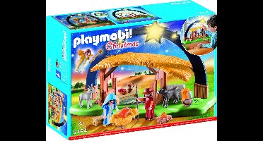 PLAYMOBIL Christmas Kerststal met heldere ster - 9494