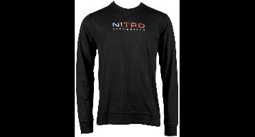 Nitro Team T-shirt Met Lange Mouwen Zwart L Man