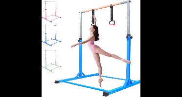 Klimrek - Rekstok - Duikelrek - Turnrek - Klimboog - Peuter en Kinderen- Verstelbaar - Blauw