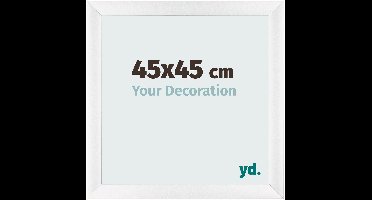 Your Decoration - Fotolijst 45x45 cm - MDF - Wit Hoogglans - Pisa