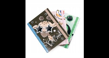 Map/Mapdoos A4 met Elastiek, 50mm Rugbreedte, Be Cool