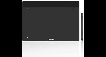 XP-PEN Deco Fun L Grafisch tablet met tekening, 10 x 6 inch, met passieve stylus met 8192 niveaus en kanteling, 60 graden, compatibel met Mac, Windows Chrome OS en Android, zwart