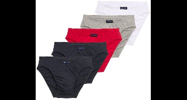 Tom Tailor - 5 Pack - Heren Slip in 5 kleuren