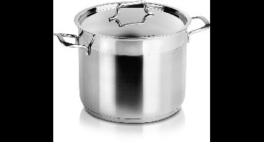 Orion RVS Pan met Deksel 22 cm 6,5 L - Kwaliteit voor iedere keuken