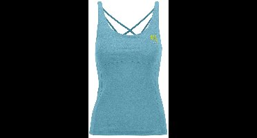 Karpos Bull Evo Mouwloos T-shirt Blauw XL Vrouw