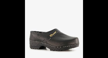 Gevavi Boston leren klompen zwart - Maat 40 - Clogs