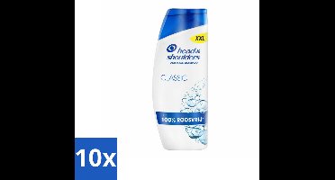 Head & Shoulders – Shampoo – Classic – 625 ml - Bulkverpakking - 10 stuks