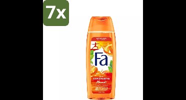 7 x Fa – Douchegel – Empowering Moments – 250 ml - Douchegel - Hydraterende Douchegel - Douchegel Empowering Moments - Milde Douchegel - Douchegel Voor Normale Huid