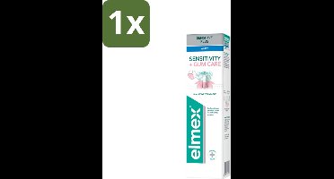 Elmex – Tandpasta – Sensitive Plus Gum Care White – 75 ml - 1 stuk