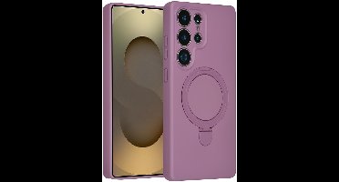 TUNIQ telefoonhoesje voor Samsung Galaxy S25 Ultra - MagSafe met ringstand - Paars