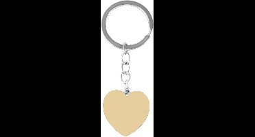 Raptor Raptor dames sleutelhanger Delo Raptor roestvrijstalen hartvormige sleutelhanger
