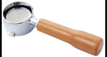 51mm Espresso bodemloze portafilter roestvrij staal 2 oren voor DeLonghi ECOV311.GR/ECOV310.GR/EC200CD/EC221.B/EC330S/EC152.CD/EC156.B/ECP35.31/ECP36.31/EC270/ECZ351.W/EC410/EC235.BK/ECI341.CP