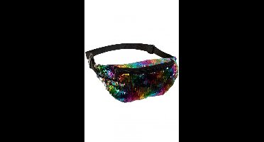 Heuptasje multicolour met glitters