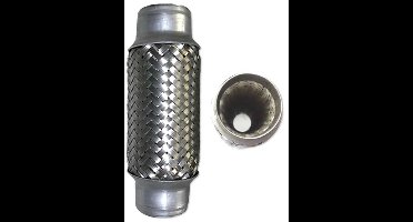 Jbm 60x200 Mm Flexibele Buis Met Interne Vlecht Zilver