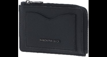 MANDARINA DUCK Leren kaarthouder Mellow Leather Credit Card Holder Nero zwart
