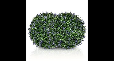 Kunstlavendel – Nepplanten – Sierplanten – Decoratieplanten – Kunstbloemen – Set Van 2 – 42 Cm Hoog – Onderhoudsvrij Kunststof