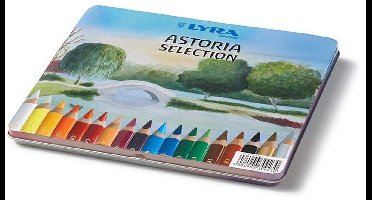 Lyra kleurpotloden Super Ferby gelakt Astoria-assortiment multicolor.