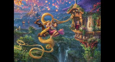 Schmidt Disney puzzel Rapunzel Tangled - Cartoon legpuzzel 1000 stukjes - vanaf 12 jaar