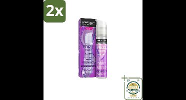 John Frieda – Serum – Frizz Ease Extra Strength – Anti-pluis en gladmakend – 50 ml - Voordeelverpakking - 2 stuks - Haarverzorging - Haarhydratatie