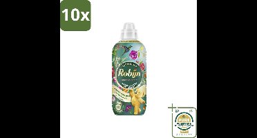 10 x Robijn – Wasverzachter – Intense Paradise Secret – 765 ml - Grootverpakking - Koffiezetapparaat