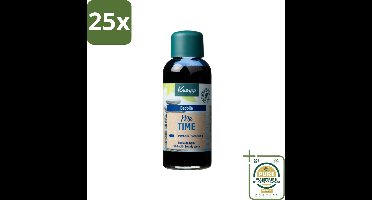 25 x Kneipp - Badolie - Me-Time - Patchouli & Sandelhout - 100 ml - Grootverpakking - Badolie - Ontspanning - Selfcare - Patchouli - Sandelhout