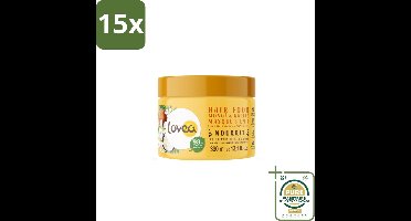 15 x Lovea – Haarmasker – Monoï & Shea 3-in-1 – Intensief voedend – 390 ml - Grootverpakking - Koffiezetapparaat - Koffiezetapparaat - Koffiezetapparaat