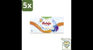 5 x Robijn – 3-in-1 Wascapsules – Stralend Wit - 26 Capsules - Grootverpakking - Koffiezetapparaat