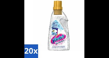Vanish - Vlekverwijderaar - Oxi Action Booster Gel Whitening - Voor Witte Was - 750 ml - Bulkverpakking - 20 stuks