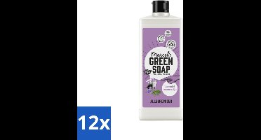 Marcel's Green Soap - Allesreiniger - Lavendel & Rozemarijn - Natuurlijk & effectief - 750 ml - Voordeelverpakking - 12 stuks