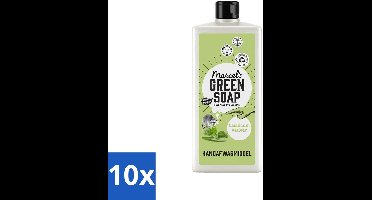 Marcel's Green Soap - Afwasmiddel - Basilicum & Vetiver Gras - Plantaardig & duurzaam - 500 ml - Bulkverpakking - 10 stuks