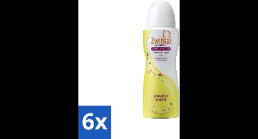 6 x Zwitsal - Deodorant - Poederzacht - Voor Volwassenen - 100 ml - Zwitsal Deodorant - Deodorant Spray - Poederzachte Geur - Rozengeur - Alcoholvrije Deodorant