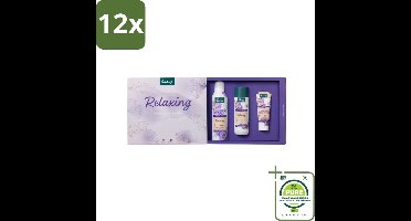 Kneipp – Relaxing – Luxe Geschenkset – Lavendel - Voordeelverpakking - 12 stuks - Ontspanning - Lavendel