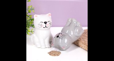 Katten Peper- En Zoutstel van Winkee