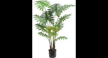 Silk-ka Kunstplant voor Binnen Philodendron Groen 130 cm