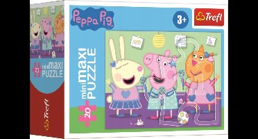 Trefl Peppa Pig 20-delige Maxi Puzzel - Leerzaam Speelgoed vanaf 3 Jaar