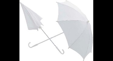 Witte Paraplu 60cm doorsnee