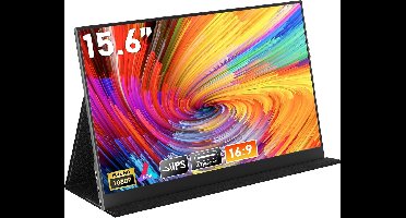 Portable Monitor - Draagbare Scherm - Gaming - Full HD - Zwart