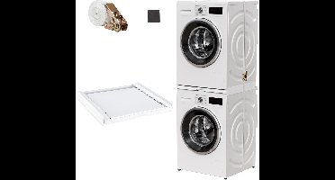 Tussenframe voor Wasdroger en Wasmachine - Universele Ophangset