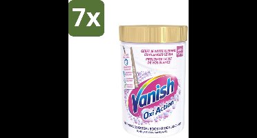 Vanish Oxi Action - Vlekkenverwijderaar Poeder - Zonder Bleek - Witte Was - 710 Gram - Bulkverpakking - 7 stuks