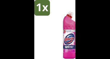 1 x Glorix Bleek Pink Power 750 ml - Bleek - Hygiëne - Toilet - Badkamer - Kalkaanslag
