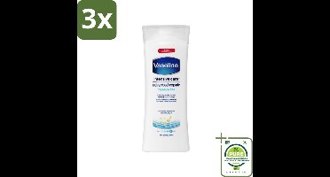 3 x Vaseline - Advanced Repair - Bodylotion - Voor Droge Huid - 400 ml - Grootverpakking - Droge Huid - Bodylotion - Hydraterende Crème - Vaseline - Huidverzorging