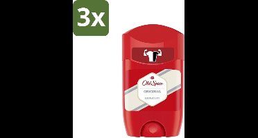 Old Spice - Original - High Endurance - Deodorantstick - Langdurige Frisheid - 50 g - Bulkverpakking - 3 stuks
