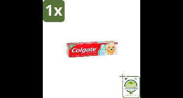 1 x Colgate - Aardbeismaak - Kindertandpasta - Voor 0 tot 2 jaar oud - 50ml - Tandpasta Voor Baby's - Tandpasta Voor Peuters - Aardbeismaak Tandpasta - Kindertandpasta - Tandenpoetsen Baby
