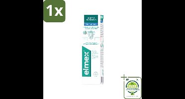 1 x Elmex Tandpasta Sensitive Professional Gentle Whitening 75 ml - Tandpasta Gevoelige Tanden - Tandpasta Bleek - Tandpasta Whitening - Tandgevoeligheid - Elmex Sensitive Professional