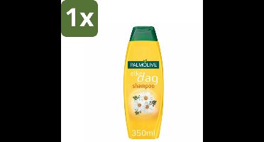 1 x Palmolive Shampoo Elke Dag 350 ml - Shampoo Elke Dag - Kamille Extract - Natuurlijke Shampoo - Haartype - Milde Shampoo