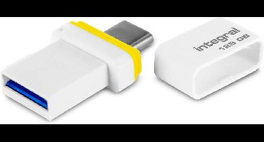 128GB USB 3.1 & Type-C Dual Connector Geheugenstick voor Smartphone, PC en Tablet Back-up