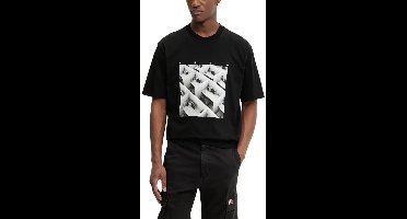 Boss Heren T-Shirt Zwart 50553330/001 Dodger